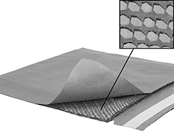 Image of Product. Front orientation. Contains Inset. Envelopes. Recycled Honeycomb-Padded Shipping Envelopes with Adhesive-Strip Closure.