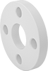 High-Purity Polypropylene Pipe Flanges for Drinking Water