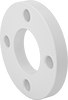 High-Purity Polypropylene Pipe Flanges for Drinking Water