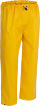 Image of Product. Front orientation. Pants. Rain Pants , PVC Coating, Polyester Fabric.