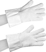 Image of ProductInUse. Open Cuff. Front orientation. Gloves. Cut- and Heat-Protection Gloves, Gloves, Open Cuff.