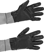 Image of ProductInUse. Style H. Front orientation. Style H. Water-Resistant Work Gloves.