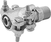 Interlocking-Clamp Hose Fittings for Steam