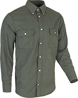 Image of Product. Front orientation. Jackets. Welding Jackets, Acrylic/Buna-N Fabric.