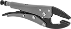 Image of Product. Grooved Jaws and Lever Release. Front orientation. Locking Pliers. Locking Pliers , Grooved Jaws and Lever Release—Plain Grip.