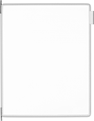 Image of Product. Front orientation. Document Protectors. Freestanding Easy-Flip Display Binders with Silver Ion Finish.
