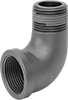 Low-Pressure Iron and Steel Threaded Pipe Fittings with Sealant