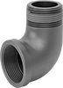 Low-Pressure Iron and Steel Threaded Pipe Fittings with Sealant