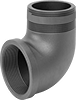 Low-Pressure Iron and Steel Threaded Pipe Fittings with Sealant