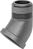 Low-Pressure Iron and Steel Threaded Pipe Fittings with Sealant