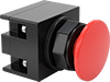 Space Saver 22 mm Panel-Mount Push-Button Switches