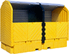 Spill-Control Sheds