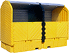 Spill-Control Sheds