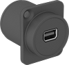 Panel-Mount DisplayPort Adapters