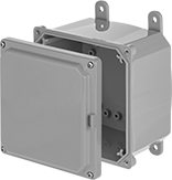 Image of Product. Front orientation. Electrical Enclosures. Versa-Panel Watertight Enclosures, Lift-Off Cover.