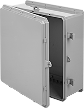 Image of Product. Front orientation. Electrical Enclosures. Versa-Panel Watertight Enclosures, Hinged Cover.