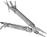 Image of Product. Front orientation. Multitools. Multitools with Fold-Out Pliers, Style E.