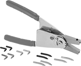 Image of Product. Front orientation. Retaining Ring Pliers. Locking Changeable-Tip Retaining Ring Pliers Sets.