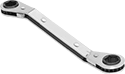Image of Product. Front orientation. Box Wrenches. Two-Head Deep-Offset Ratcheting Box Wrenches, 6-Point Openings.