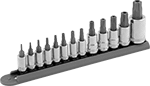 Image of Product. Front orientation. Bit Sockets. Tamper-Resistant Torx Bit Socket Sets.