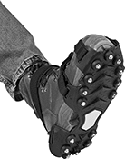 Image of Product. Front orientation. Ice Cleats. Ice Cleats, Full Shoe Coverage—Hook and Loop Straps.