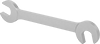 75° Angle Tight-Clearance Open-End Wrenches
