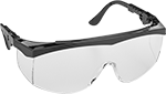 Image of Product. Front orientation. Safety Glasses. Panoramic Safety Glasses, Style B.