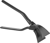 Image of Product. Front orientation. Fabric-Stretching Pliers. Bent Nose and Plain Grip.
