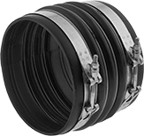 Image of Product. Front orientation. Pipe Expansion Joints. Clamp-On Pipe Expansion Joints.