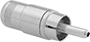 Image of Product. Front orientation. Coaxial Connectors. Coaxial Connectors, RCA Solder Plugs.