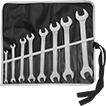 Image of Product. Front orientation. Open-End Wrenches. Double Open-End Wrench Sets, Plastic Roll-Up Pouch.