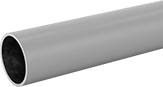 Image of Product. Male. Front orientation. Pipe and Fittings. Standard-Wall Aluminum Quick-Connect Pipe Nipples and Pipe, Pipe—Unthreaded, Quick-Connect Male.