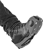 Image of ProductInUse. Front orientation. Ice Cleats. Ice Cleats, Full Shoe Coverage—Slip On.