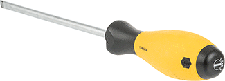 Image of Product. Back orientation. Static-Control Screwdriver, 1/4" Slotted.