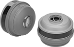 Image of Product. Front orientation. Respirator Cartridges. Air-Purifying Respirator Cartridges, Honeywell.