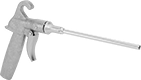 Image of Product. Front orientation. Blowguns. Chip-Guard Long-Reach Blowguns , Pistol with Straight Nozzle.