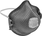 Image of Product. Front orientation. Respirators. Disposable Respirators, Style H.