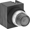 Conical Oil-Resistant Panel Indicator Lights with Screw Terminals