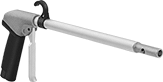 Image of Product. Front orientation. Blowguns. Long-Reach High-Output Blowguns , Pistol, Cushion Grip.