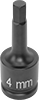 Impact Hex Bit Sockets 