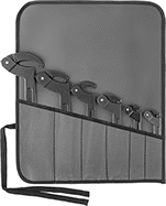 Image of Product. Front orientation. Spanner Wrenches. Adjustable Pin Spanner Wrench Sets for Holes on the Side.