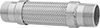Vibration-Resistant Water Hose with Threaded Fittings