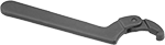 Image of Product. Front orientation. Spanner Wrenches. Adjustable Hook Spanner Wrenches for Slots on the Side.