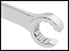 Image of Specification. Front orientation. ZoomedIn view. Contains Border. 12-Point Sure-Grip Opening. Sure-Grip Open-End Wrenches.