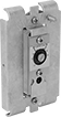 Image of Product. Thermostat with Tamper-Resistant Guard Removed. Front orientation. Thermostats. Tamper-Resistant Line-Voltage Thermostats, For Heaters, Dial Control.