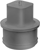 High-Temperature Round Plugs for NPT Pipe