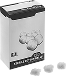 Image of Product. Front orientation. Cotton Balls.