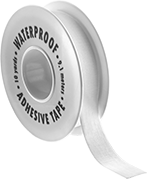 Image of Product. Front orientation. First-Aid Tape. First-Aid Tape, Waterproof Plastic.