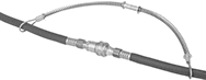 Image of ProductInUse. Front orientation. Hose Whip Checks. Spring-Loaded Loop × Spring-Loaded Loop Ends.