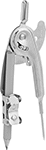 Image of Product. Back orientation. Layout Compasses. Drafting Compasses with Graduations.